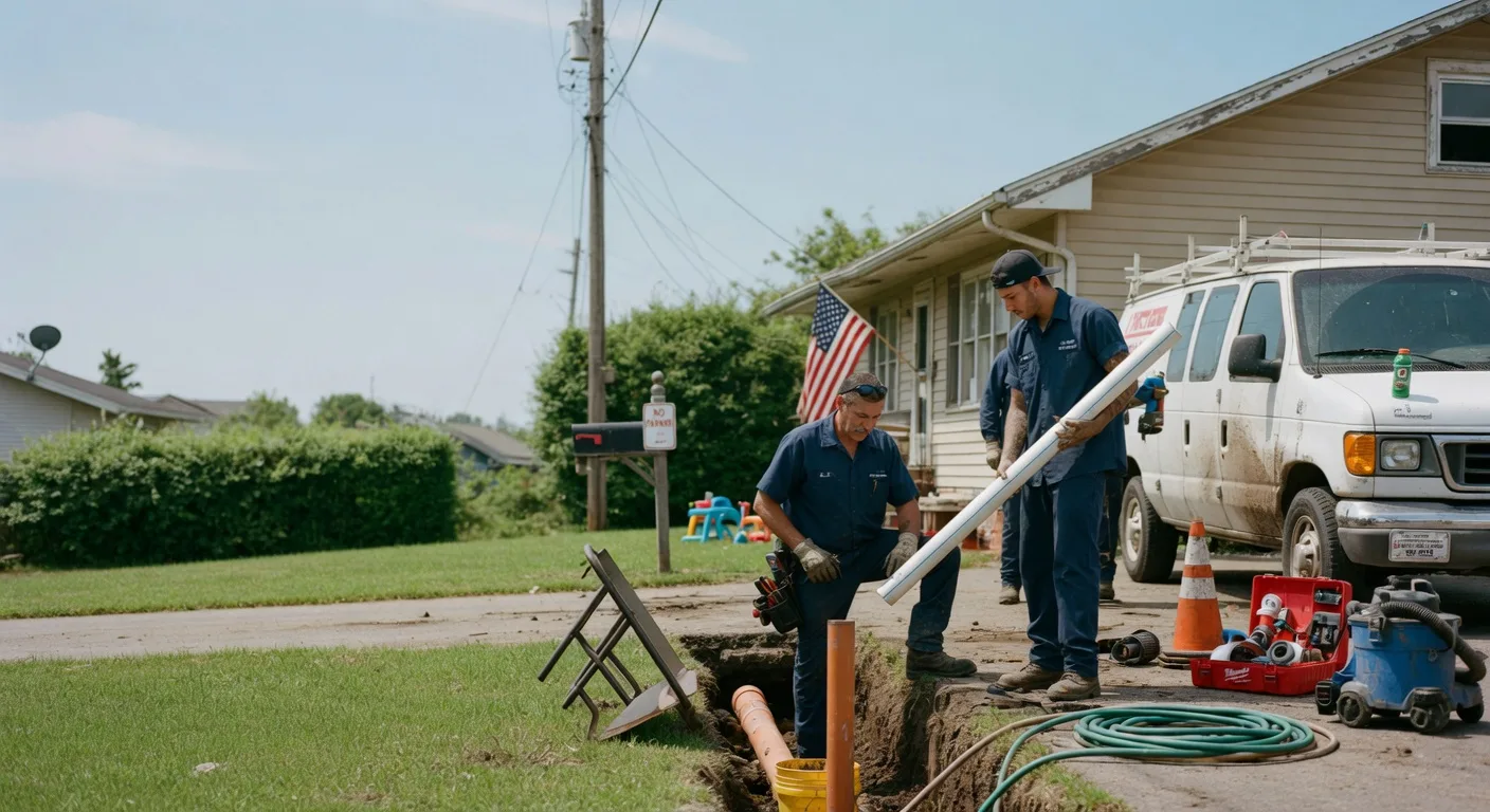 Sewer Line Inspection in Shady Point, OK